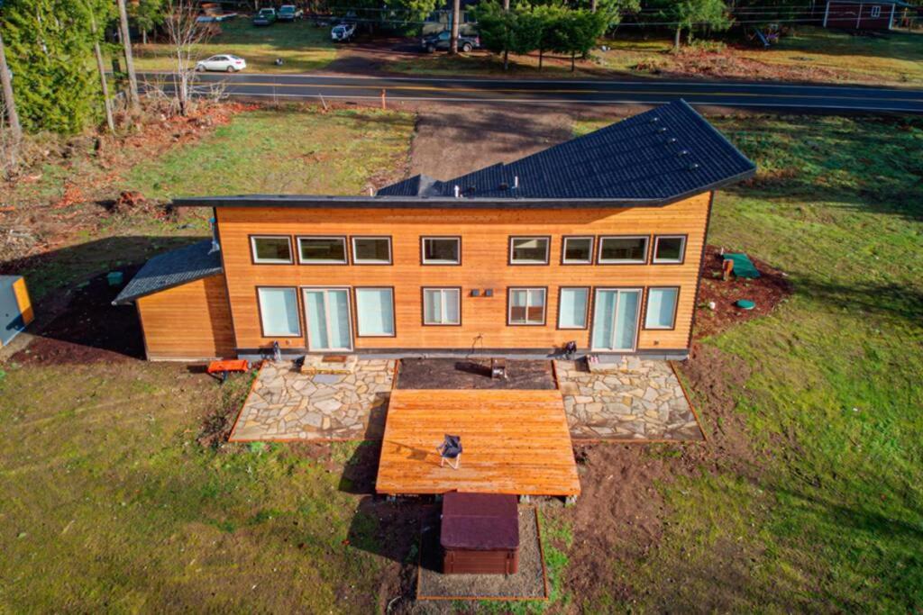 Newly Built Modern Chalet Duplex - 1 Mount Hood Village Exterior foto
