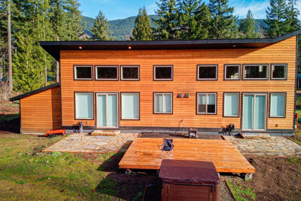 Newly Built Modern Chalet Duplex - 1 Mount Hood Village Exterior foto